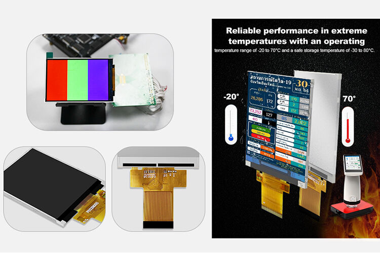 Polcd 3,2 cala 240x320 pikseli Mały wyświetlacz TFT ILI9488 Sterownik IC LCD
