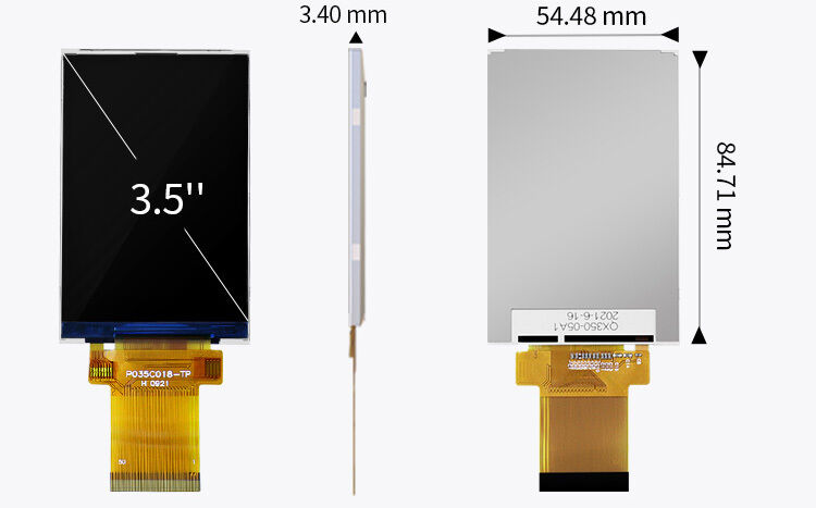 Polcd Mcu Rgb Spi interfejs Tft LCD Touch Screen ILI9488 3,5 cali Tft LCD 320x480