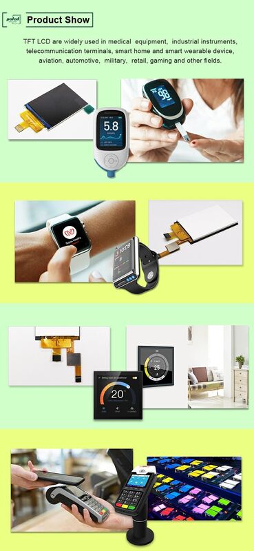 Polcd 3,5 cali ekran LCD TFT 320*480 interfejs SPI Wysoka jasność 400nit 3.5 moduł wyświetlacza LCD