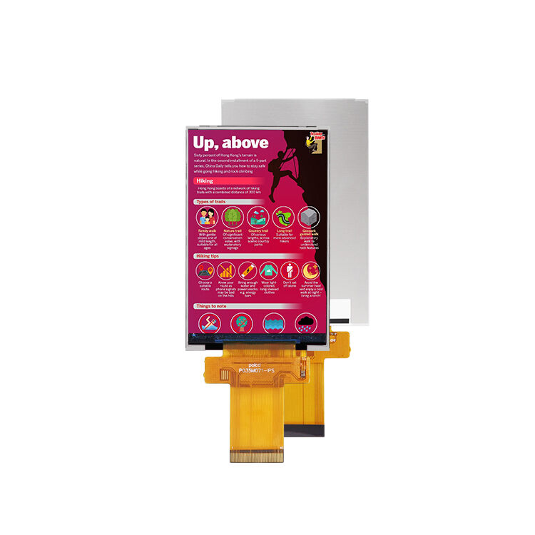 Moduł LCD Polcd 3,5 cala 320x480 pikseli Ekran IPS ILI9488 Interfejs SPI MCU Wyświetlacz TFT