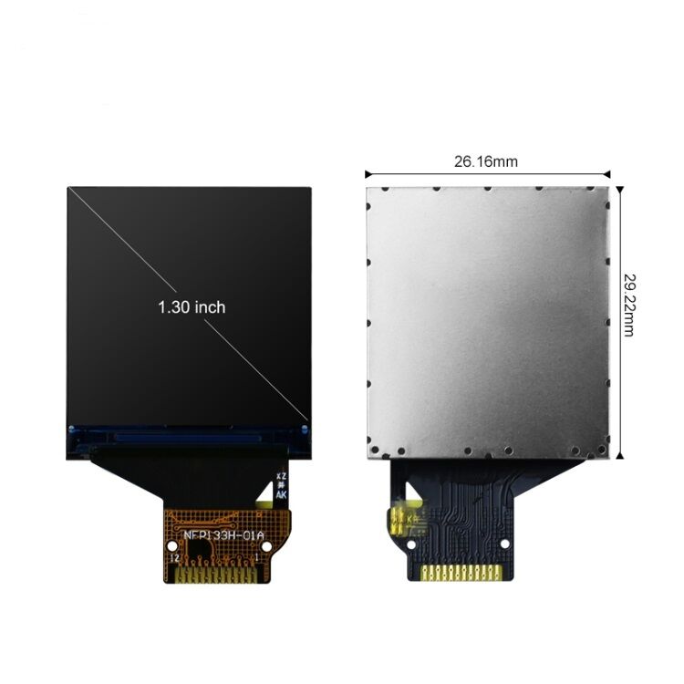 Polcd 1,3-calowy kwadratowy wyświetlacz LCD o wysokiej rozdzielczości do urządzeń noszonych 240x240 SPI ST7789V IPS TFT LCD