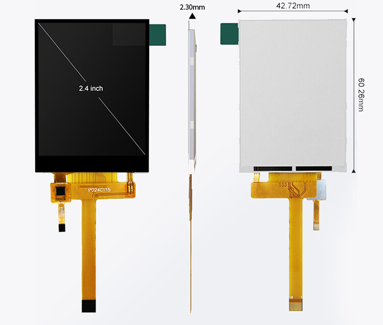 Moduł LCD z małym ekranem dotykowym Polcd 2,4