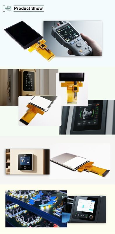 Polcd Custom Industrial 2.8 Inch RGB Display Panel wodoodporne pojemne moduły TFT LCD z ekranem dotykowym
