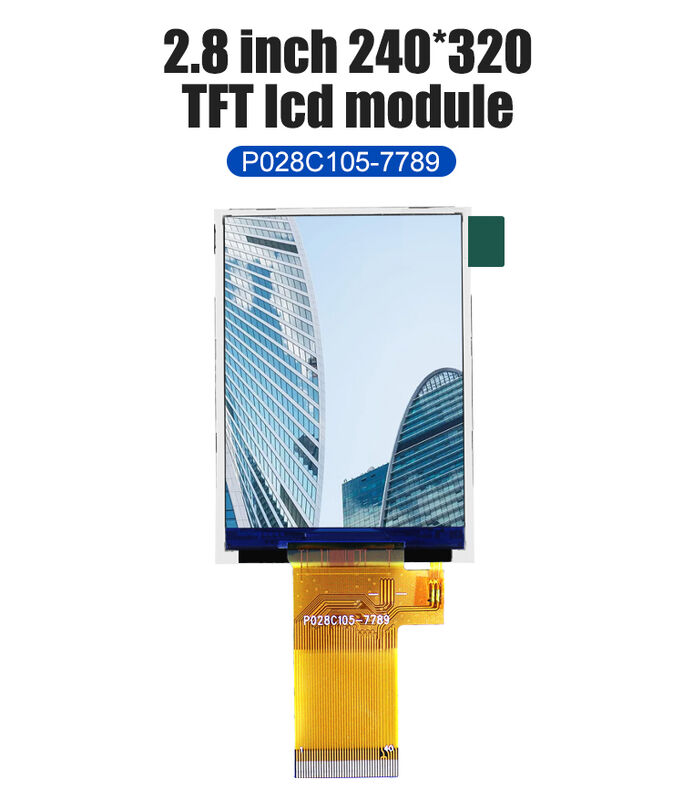 Polcd 2,8 cala Mikro wyświetlacz Wysokiej jakości ekran Tft 16 bitów MCU SPI Interface Smart LCD Module