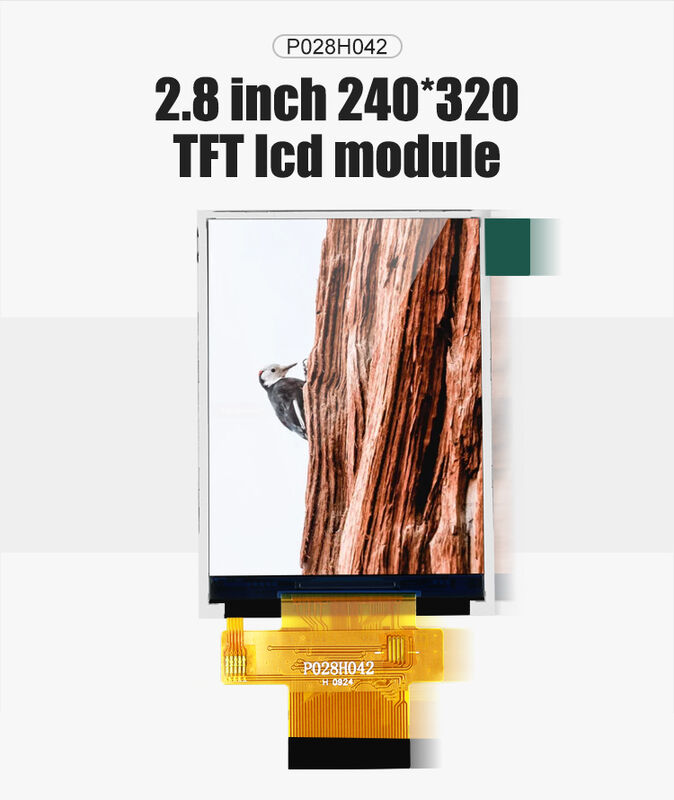 Polcd 2,8-calowy panel LCD 240*320 MCU SPI interfejs ILI9341V TFT LCD Module Display