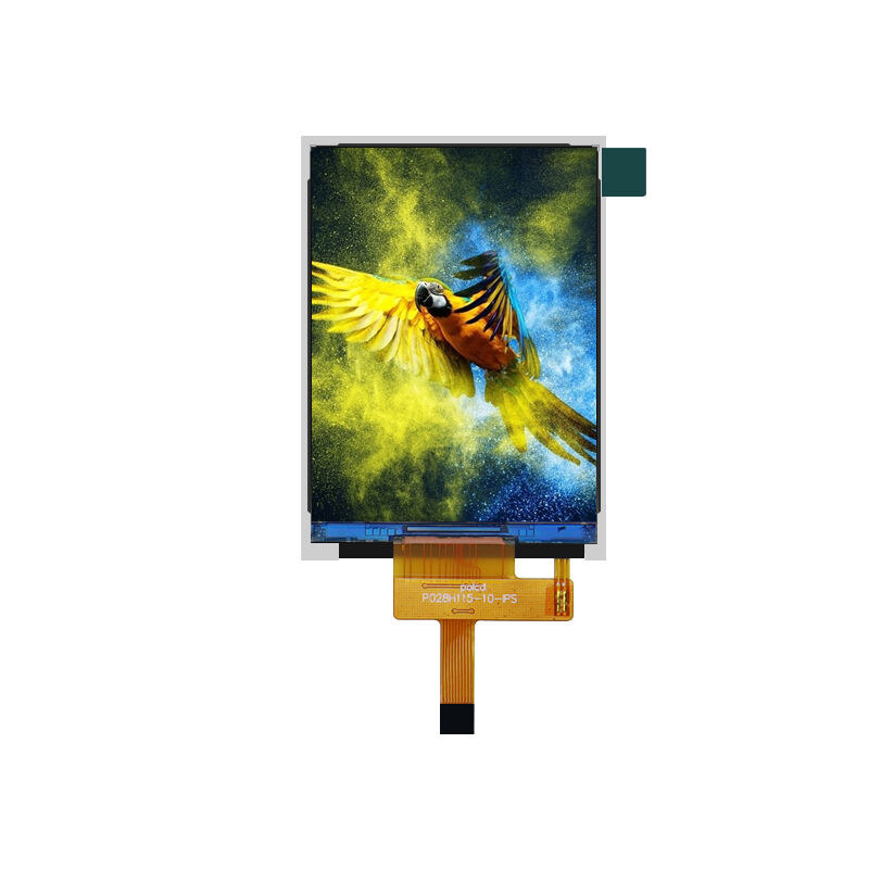 Polcd 2.8' TFT LCD Zastosować Panel kolorowy Ekran 240*320 Rozdzielczość 260 nit Ekran IPS LCD