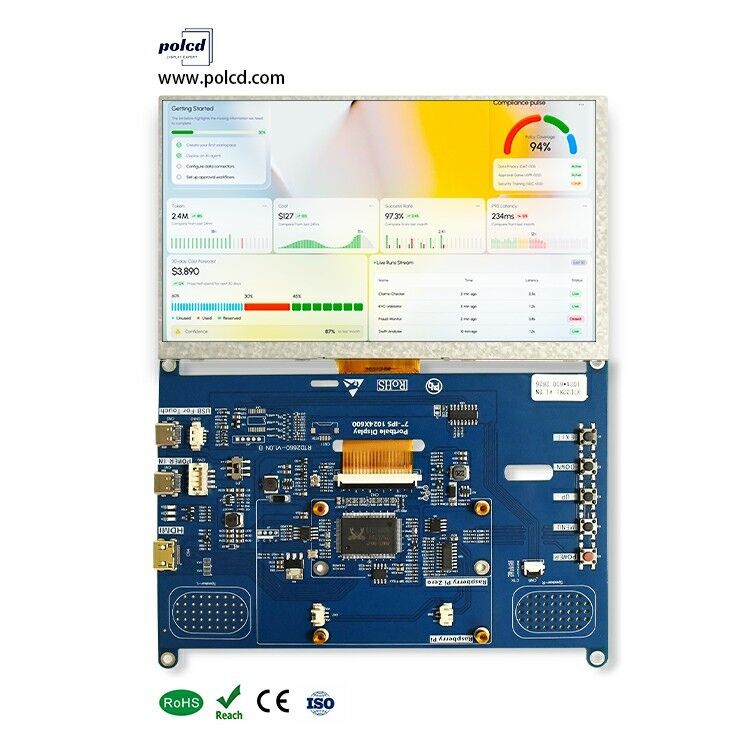 Polcd 7 Cal płyta sterownicza LCD Mini HD-MI interfejs USB obsługa głośnika audio 50Pin RGB interfejs TFT płyta kontrolera