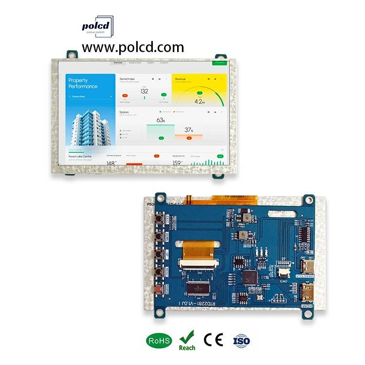 Polcd 4.3 5 Inch Universal LCD Driver Board HD-MI USB Controller Board RTD2281 dla modułu wyświetlania TFT LCD
