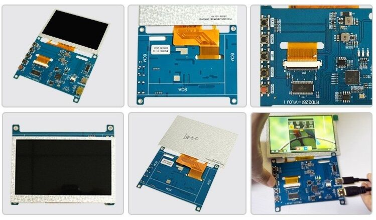 Polcd 4.3 5 Inch Universal LCD Driver Board HD-MI USB Controller Board RTD2281 dla modułu wyświetlania TFT LCD