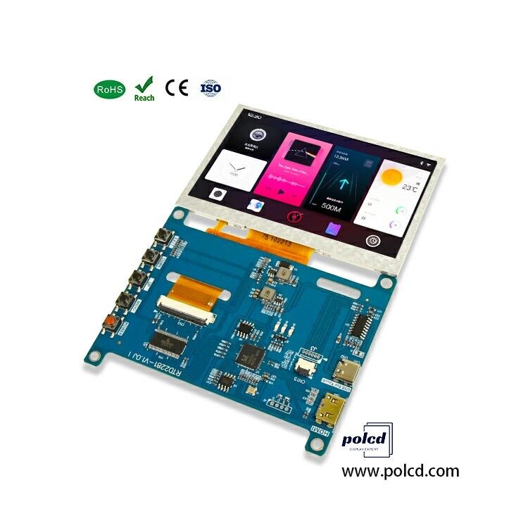 Polcd RTD2281 Wielofunkcyjny ekran wyświetlacza Raspberry Pi Universalna płyta sterowania LCD 4,3 cala 5 cali Płyta sterownika H-DMI USB