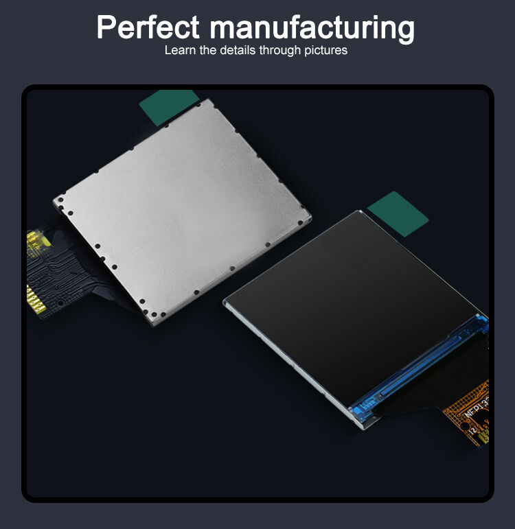Polcd 1.3 inch TFT LCD Module 240x240 Color ST7789V Driver FPC SPI interface 1.3