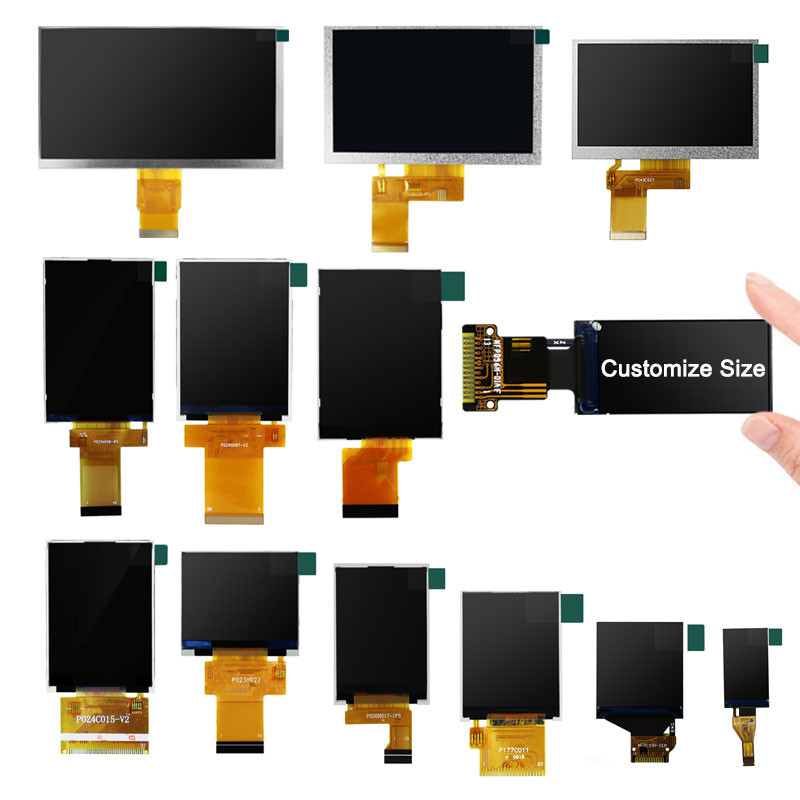 Polcd 80x160 pikseli 0,96 Wyświetlacz Tft 1,5 mm Moduł TFT LCD 400 nitów