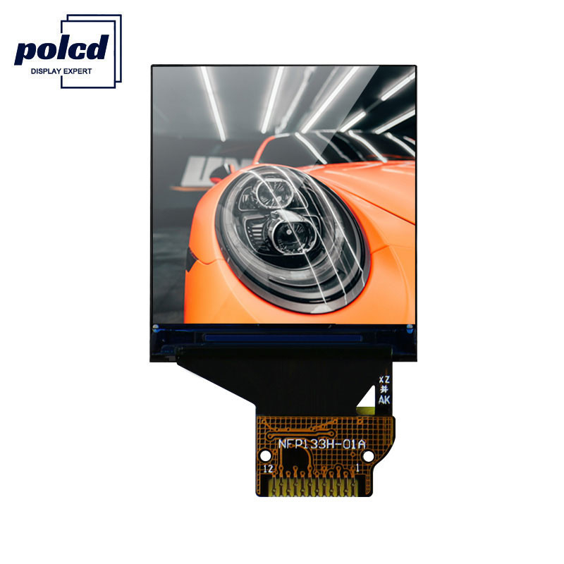 Polcd 1,33-calowy 12-pinowy wyświetlacz LCD 4-żyłowy Ips 240x240 ST7789V RGB Pionowy pasek