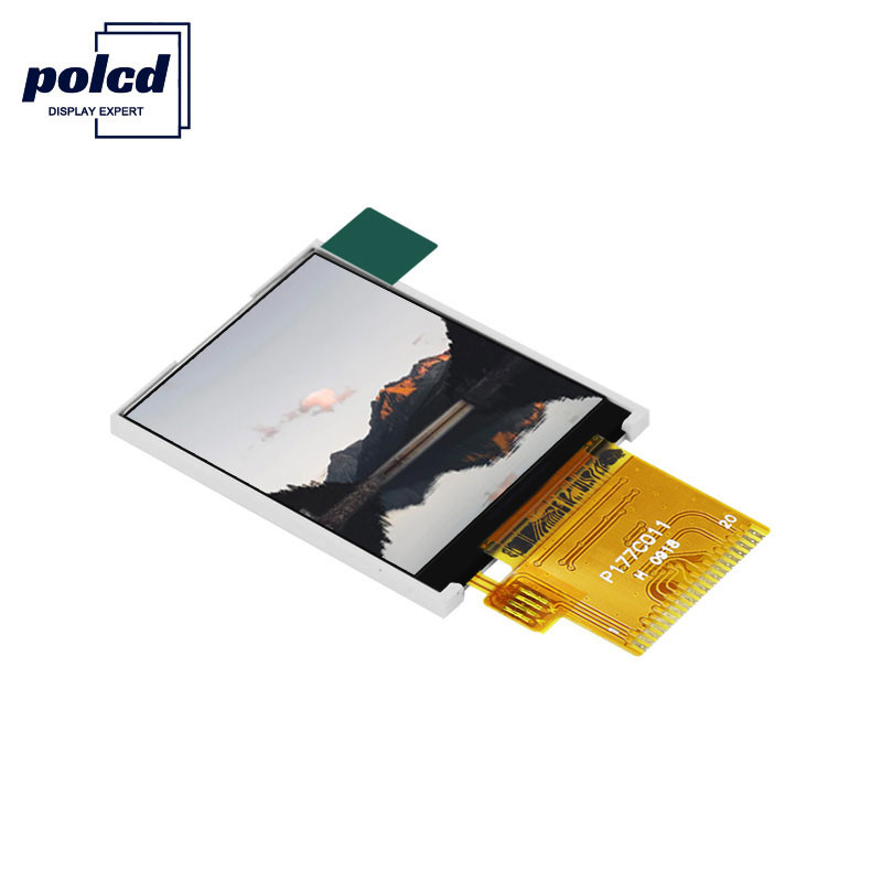 Polcd 1,77 cala Tft 128 * 160 Kolor 262K Rgb Wyświetlacz LCD Normalnie czarny