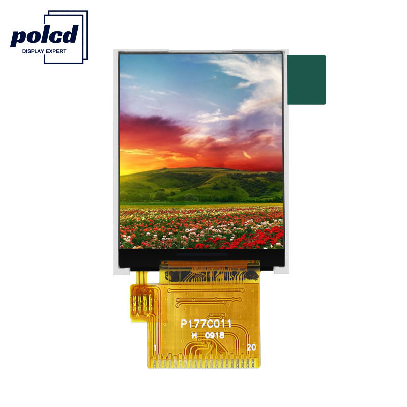 Rozdzielczość Polcd 128 * 160 1,77 Tft Lcd ST7735S Wyświetlacz TFT LCD do zastosowań komercyjnych