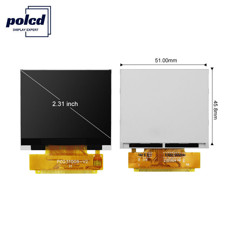 Polcd ILI9342C 2,31-calowy wyświetlacz LCD 8080 MCU 16-bitowy wyświetlacz LCD 320x240 300 nitów