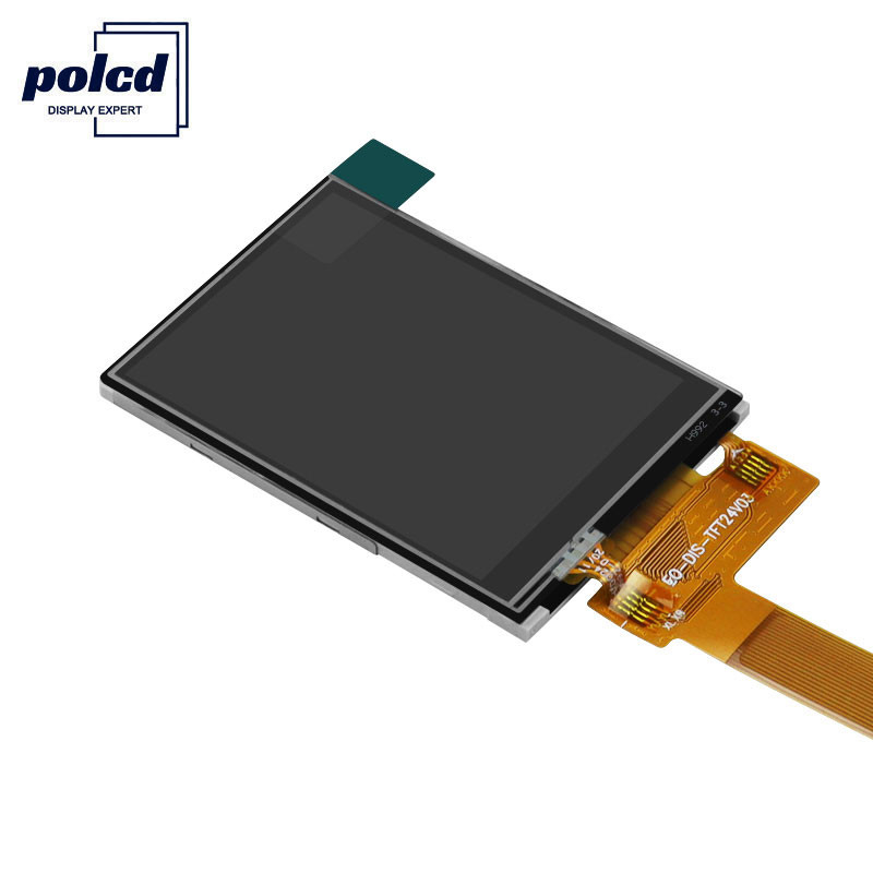 Polcd 8080 MCU 8 bitów 2,4 cala Tft Lcd ISO9001 240x320 Lcd do zastosowań komercyjnych