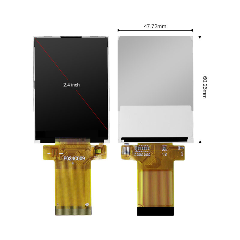 Polcd 350 Nit 16-bitowy wyświetlacz Tft Lcd ILI9341V 2,4-calowy ekran dotykowy