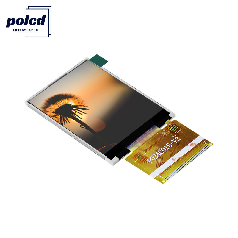 Polcd 300 Nits Ekran Tft 65K 2.4 Cal Tft Lcd Ili9341V 16 Bit