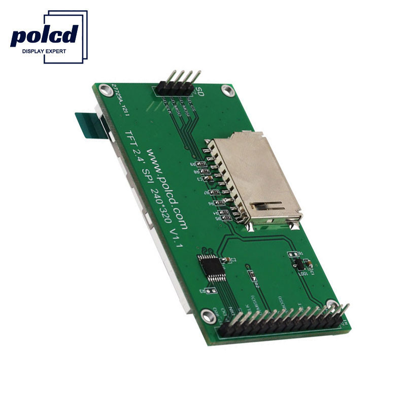 Polcd 240X320 2,4-calowy wyświetlacz LCD TFT ST7789V2 260 Nit Ekran dotykowy TFT