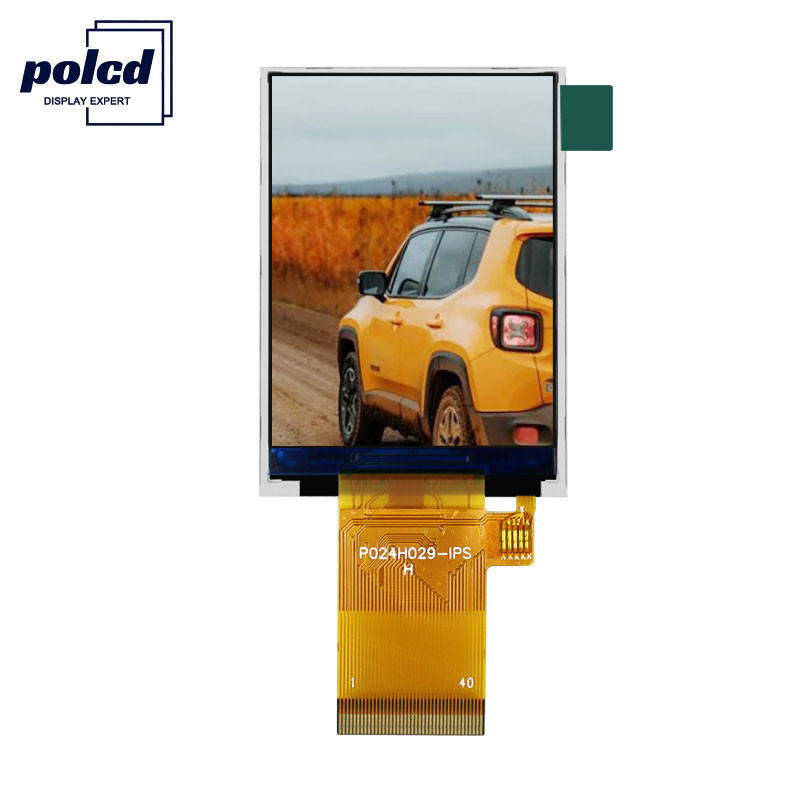 Polcd 2,4-calowy wyświetlacz IPS TFT LCD 240x320 MCU 16-bitowy wyświetlacz Tft LCD