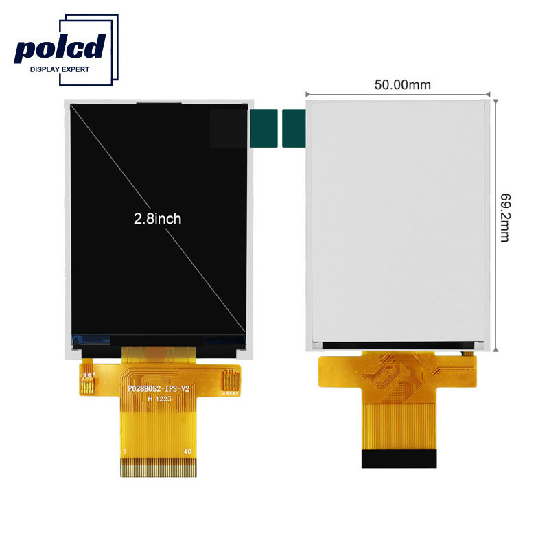 Polcd 4 Wire ST7789V IPS TFT LCD Wyświetlacz 2.8 Spi Tft Moduł 240X320 pikseli