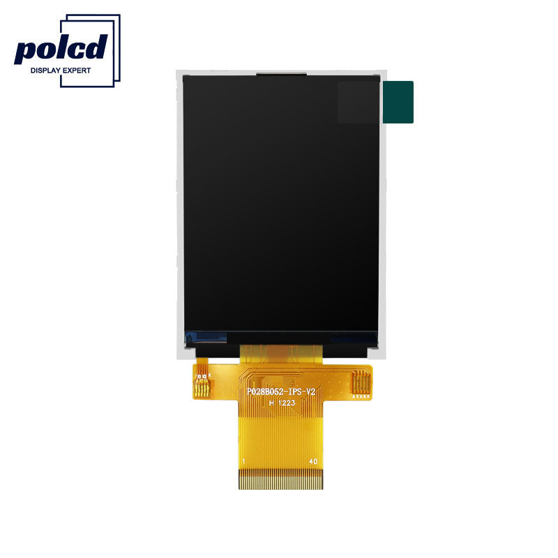 Polcd RoHS Mały ekran Tft 18-bitowy 2,8-calowy wyświetlacz Tft 240x320 pikseli