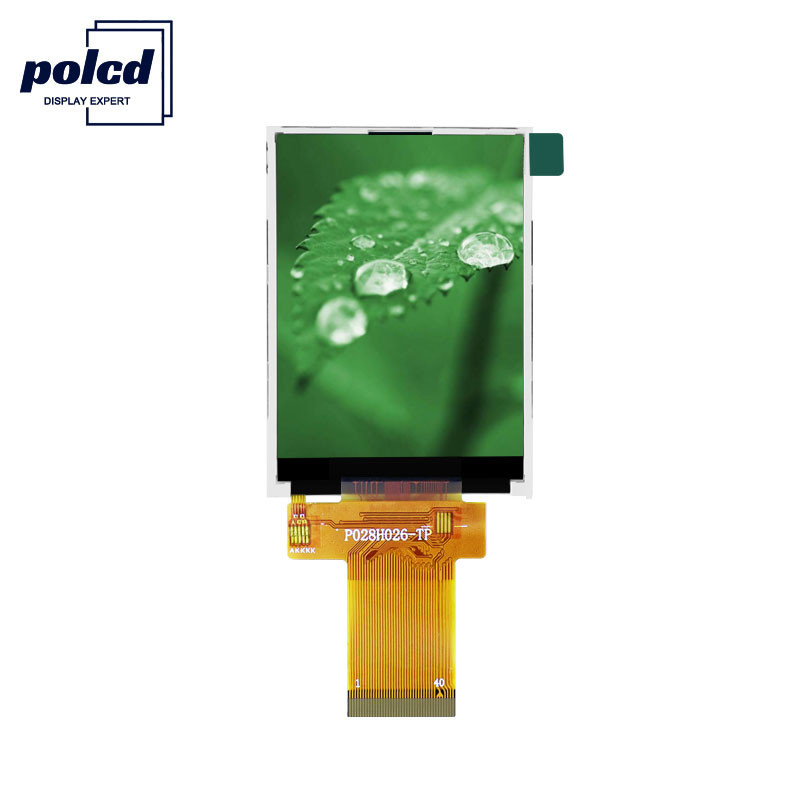 Polcd ILI9341V 2,8-calowy ekran dotykowy Tft Lcd 350 Nit Lcd do zastosowań medycznych