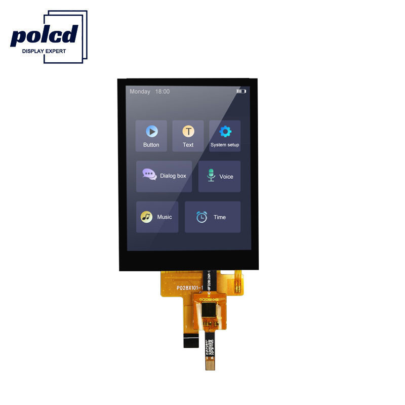 Panel dotykowy LCD Polcd 12 0'CLOCK View Angle 240X320 2.8 Tft Shield Raspberry Pi