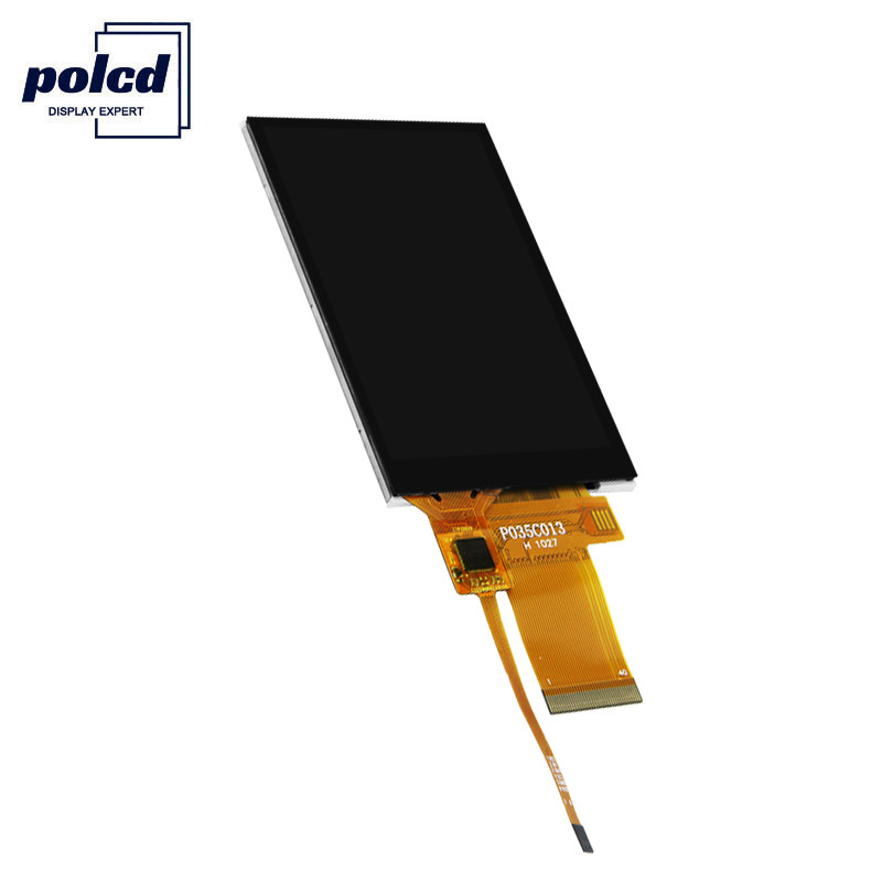 Polcd 450 Jasność Tft Pojemnościowy 8080 MCU 3,5-calowy ekran dotykowy Tft Lcd