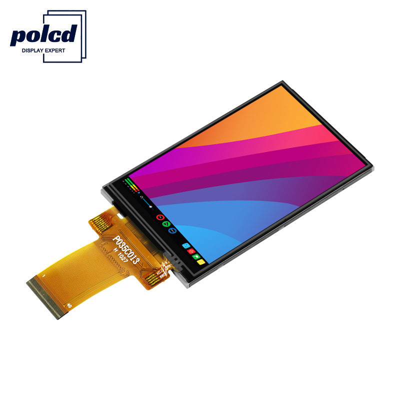 Polcd 8080 MCU 320X480 Lcd 3,5 cala 450 Nit Ekran dotykowy TFT 12 0'CLOCK