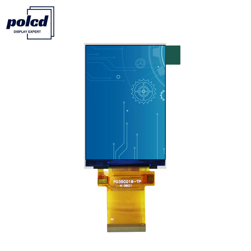Polcd ILI9488 Wyświetlacz Tft Lcd 12 0'CLOCK 3.5 Tft Lcd Raspberry Pi 48.96mm