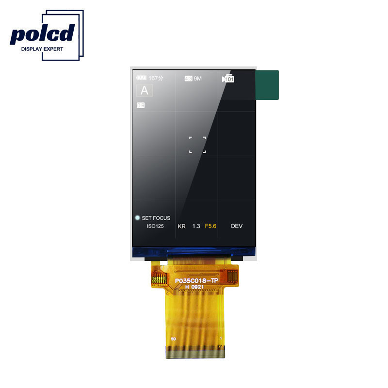 Polcd ILI9488 Wyświetlacz Tft Lcd 12 0'CLOCK 3.5 Tft Lcd Raspberry Pi 48.96mm