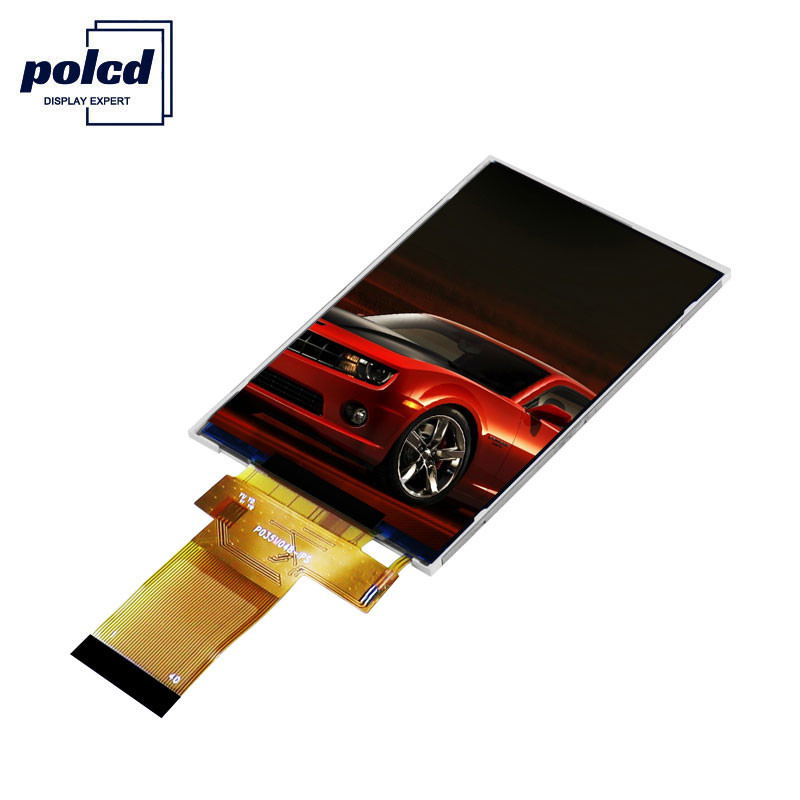 Polcd 350 Nit 800X480 5-calowy wyświetlacz Ips 18-bitowy wyświetlacz RGB Ips Tft 153 * 153 Um