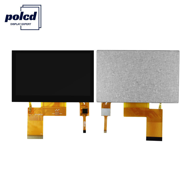 Polcd Color 262k 4,3-calowy wyświetlacz Tft LCD ST7262E43 Wyświetlacz Tft Rgb ISO9001