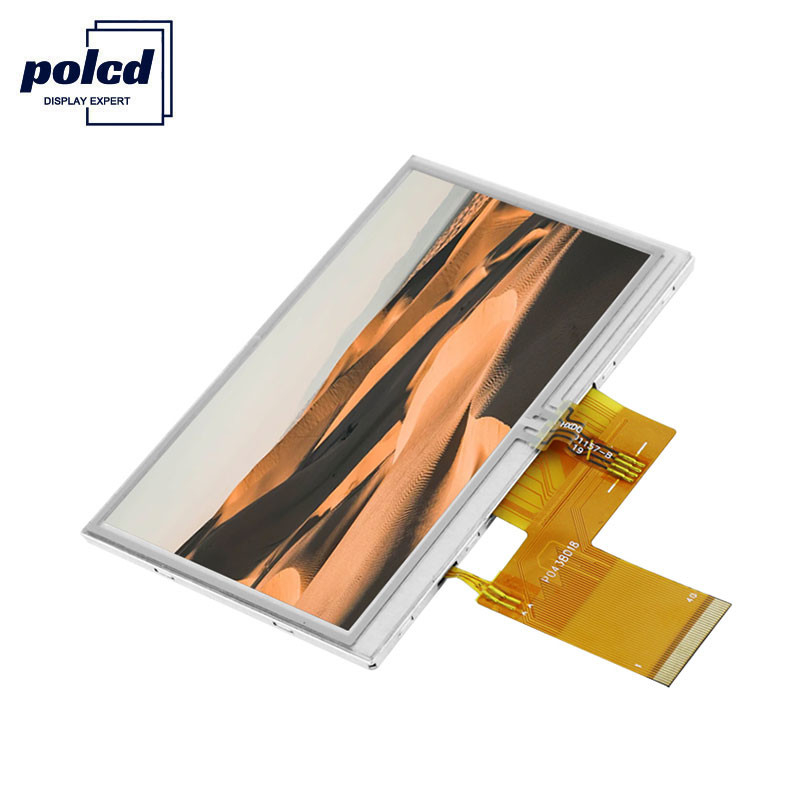 Polcd 800X480 Lcd Tft 4,3 cala 280 Q38 Nit Ekran dotykowy Raspberry Pi