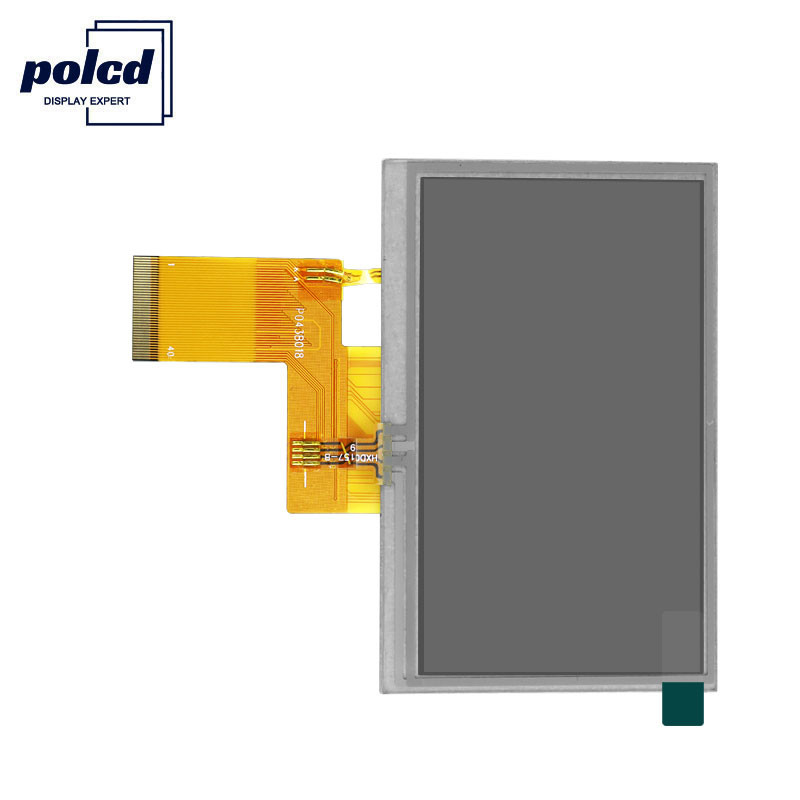 Polcd Brightness 300 4,3-calowy wyświetlacz Tft Lcd 800X480 TFT Rezystancyjny ekran dotykowy