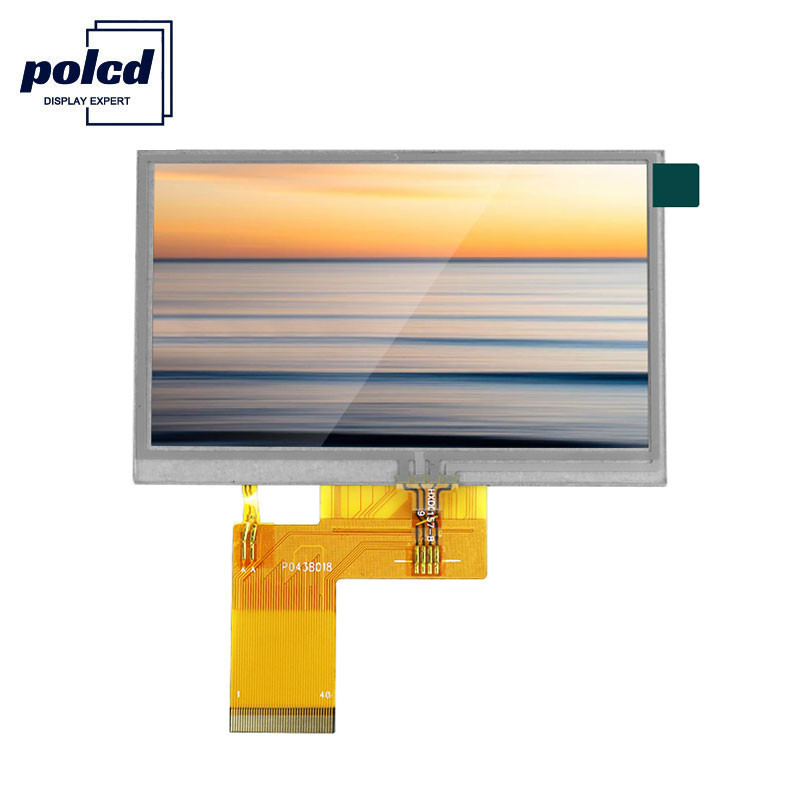 Polcd ST7262E43 4.3 Cal Hdmi Lcd 800x480 Dotykowy Panel Wyświetlacza RGB 24 Bit