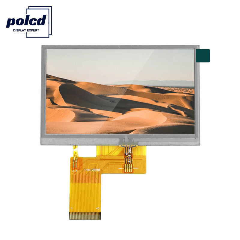 Polcd ST7262E43 4.3 Cal Hdmi Lcd 800x480 Dotykowy Panel Wyświetlacza RGB 24 Bit