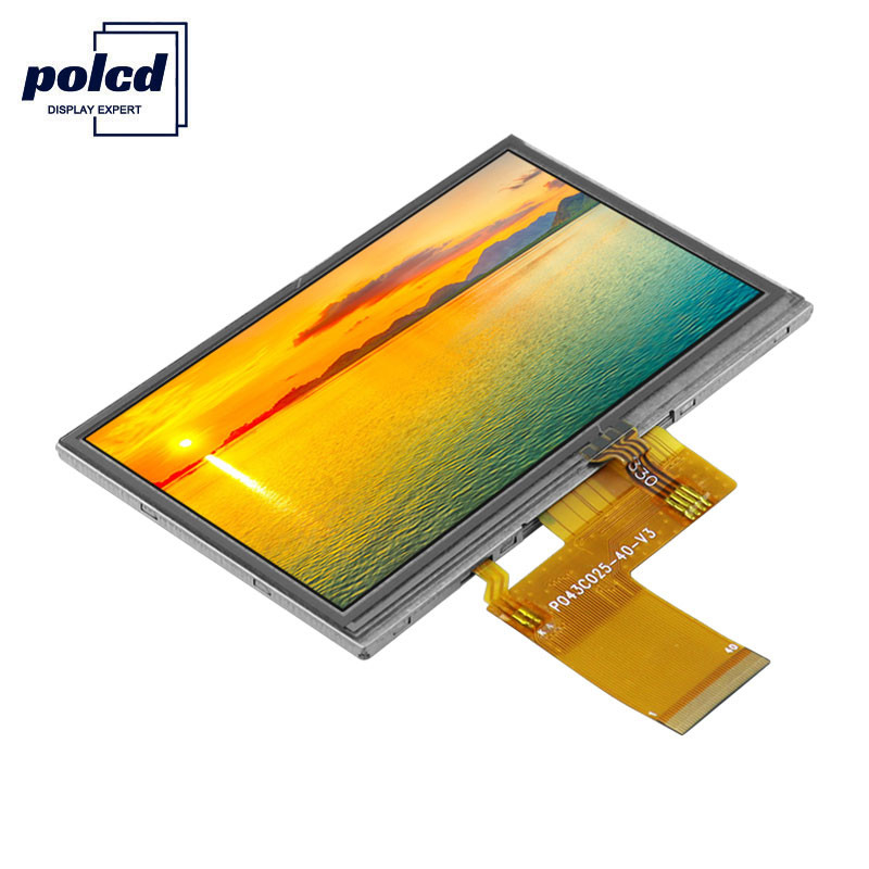 Polcd ST7262E43 4,3-calowy ekran LCD 480X272 Ekran dotykowy Lcd 6 O'Clock