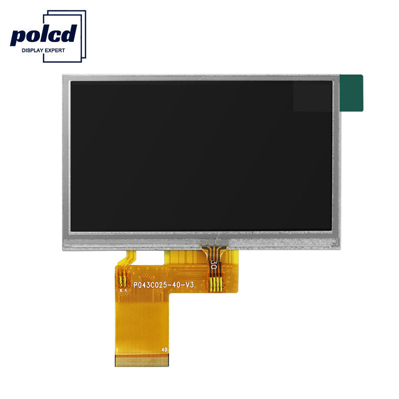 Polcd ST7262E43 4,3-calowy ekran LCD 480X272 Ekran dotykowy Lcd 6 O'Clock