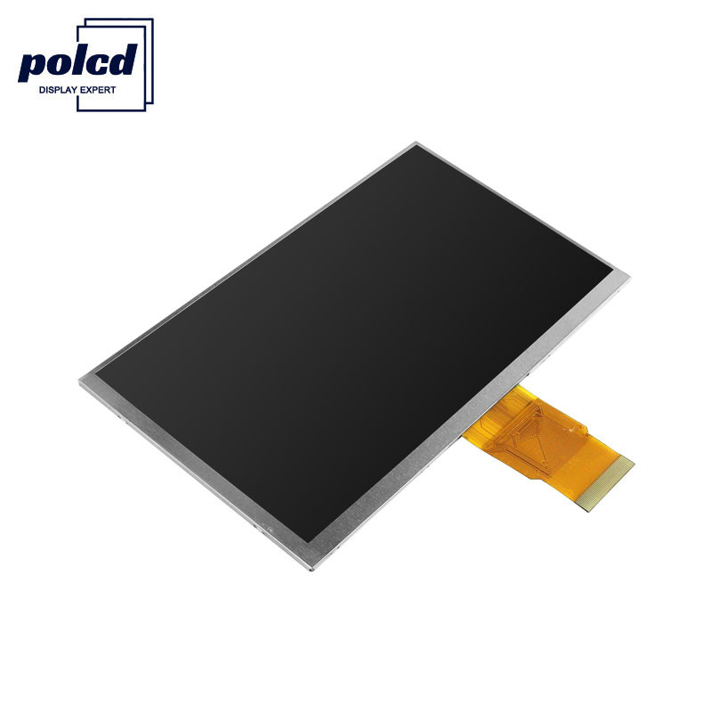 Polcd 300cd / M 7 cali 800x480 RGB 24-bitowy wyświetlacz LCD o wysokiej jasności Przemysłowy