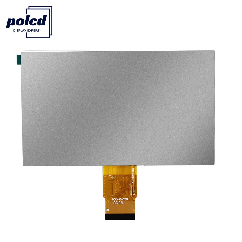 Polcd 300 Nit RoHS 7-calowy wyświetlacz Tft 153,84 mm Wyświetlacz LCD Tft o godzinie 6