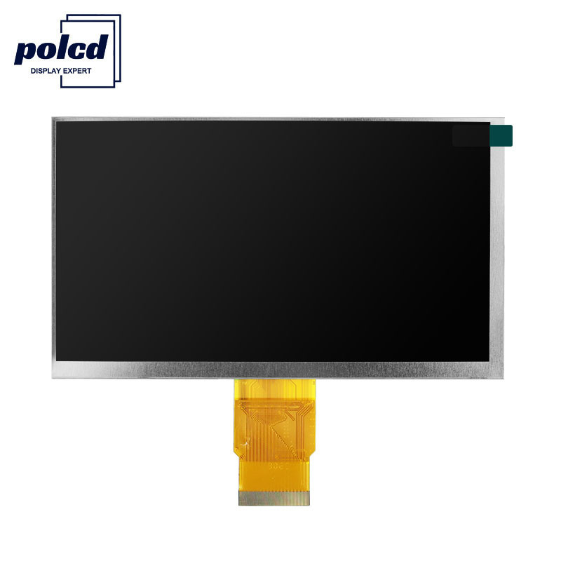 Polcd 300 Nit RoHS 7-calowy wyświetlacz Tft 153,84 mm Wyświetlacz LCD Tft o godzinie 6