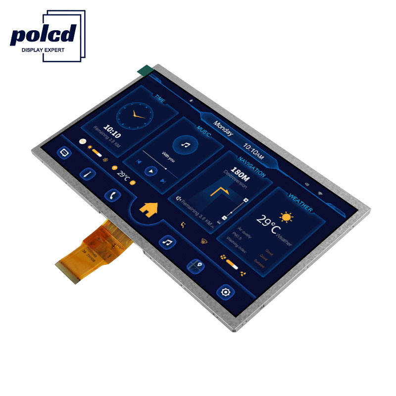 Rozdzielczość Polcd 1024X600 10,1-calowy wyświetlacz LCD EK79001 Moduł wyświetlacza Tft 750 nitów