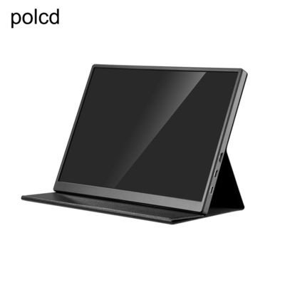 Przenośny monitor dotykowy ze stopu aluminium Polcd 10,5 cala IPS HD Audio