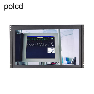 Polcd 14-calowy monitor przemysłowy LCD Full HD 1920x1080 z metalową obudową i otwartą ramką