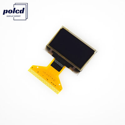 Polcd 0,96-calowy monochromatyczny wyświetlacz Micro OLED 128x64 4-przewodowy interfejs SPI biały Pmoled