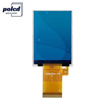 Polcd 350 Nit 2,4-calowy ekran dotykowy Tft 240x320 48,96 mm Interfejs MCU RGB Wyświetlacz LCD