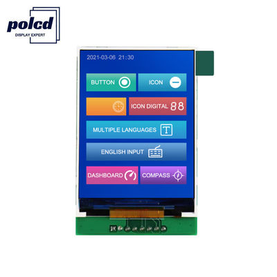 Polcd RoHS Color 262K Lcd Tft 2,4-calowy panel dotykowy Tft ST7789V2